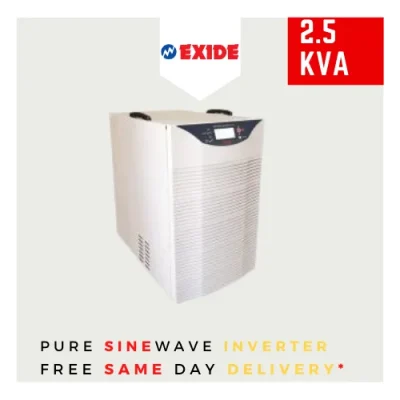 Exide Inverter 2.5 KVA /48 V [24 Months Warranty]
